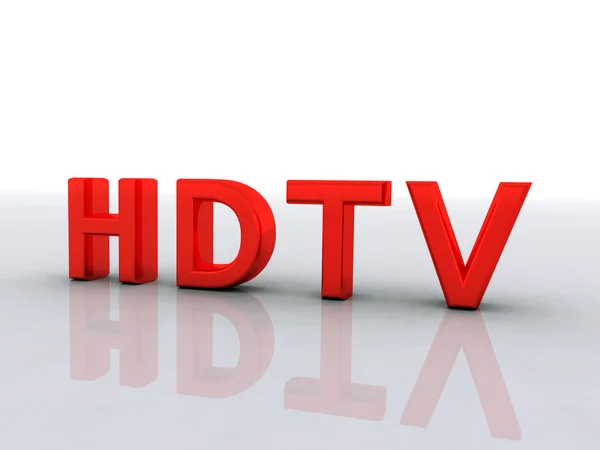 HD-телебачення — стокове фото