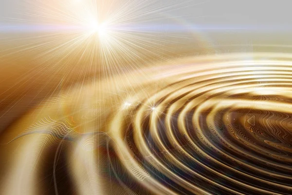 Altın ripples — Stok fotoğraf