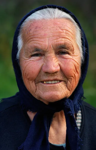Old Greek lady — Stock Photo, Image