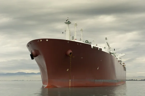 Vloeibaar gas carrier schip — Stockfoto