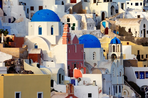 The village of Oia by day — Stock Photo, Image