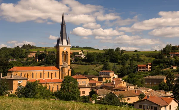 A village in Beaujolais, France — Stock Photo, Image