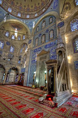 A Tile Paradise; Sokollu Mehmet Pasha Mosque clipart