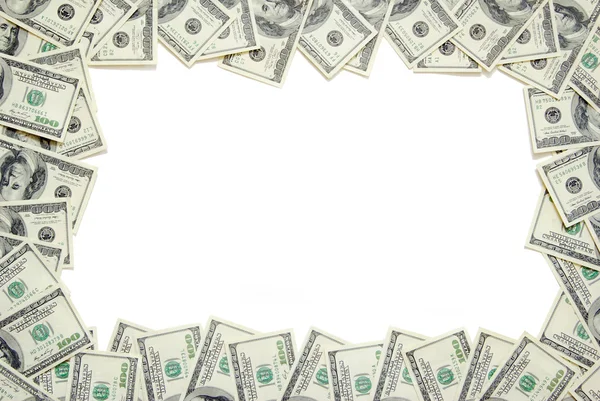 Frame of money — Stock Photo, Image