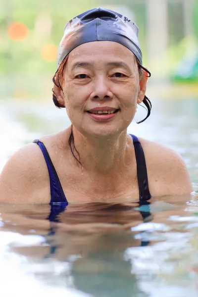 stock image Senior Asian Woman