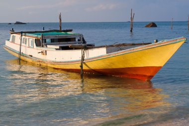 indonesain balıkçı teknesi