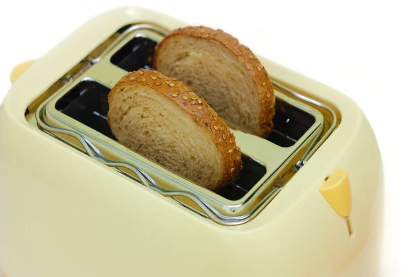トースターとパン — ストック写真