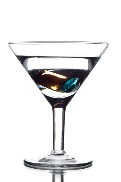 Vidro Martini — Fotografia de Stock