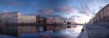 St. Petersburg, river Fontanka clipart