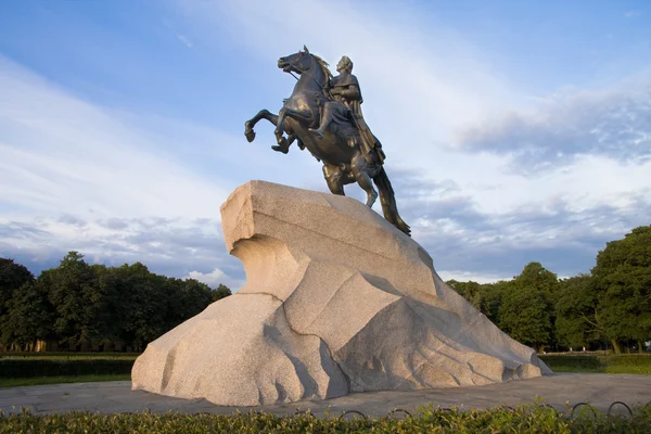 Пам'ятник Петру перший - Санкт-Петербург Ліцензійні Стокові Зображення