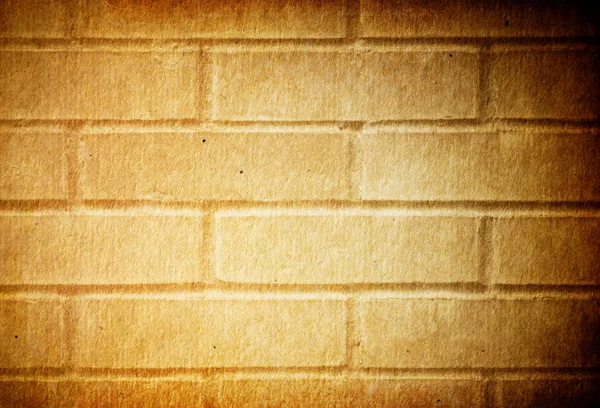 Grunge-Backstein-Hintergrund, isoliert auf weiß. — Stockfoto