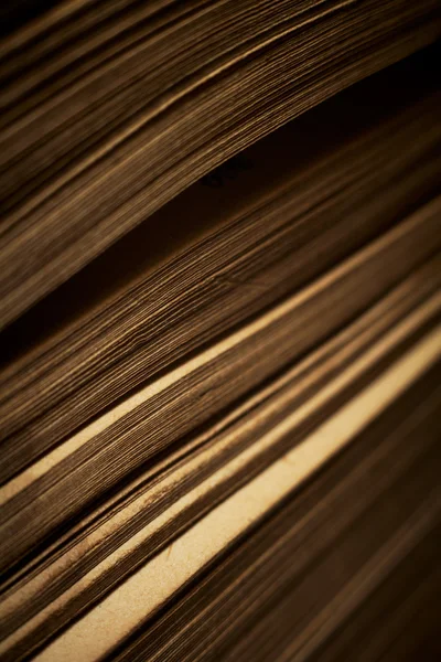 Close-up of book pages. Shallow DOF. — Stock Photo, Image
