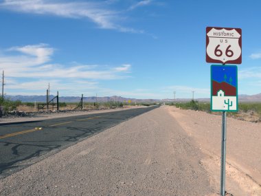 Historic Route 66 clipart