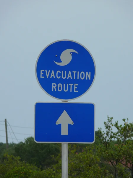 Evacuation Route Stock Photo