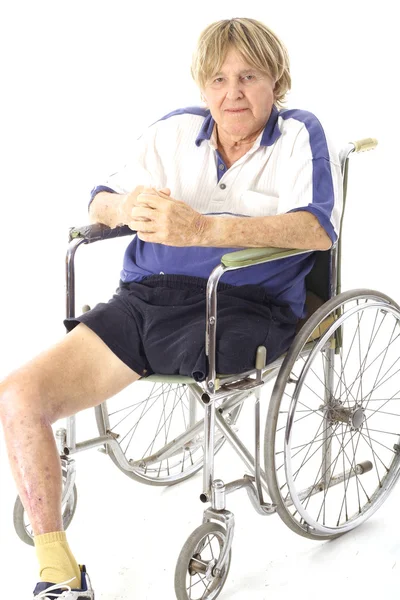 Shot van een koele handicap senior — Stockfoto