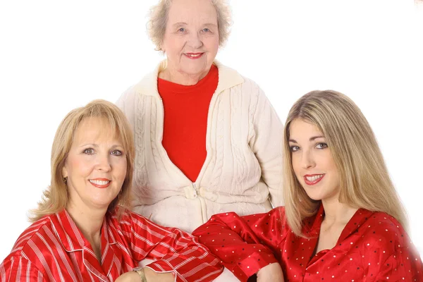 Grandmother, mother and daughter — Stock Photo, Image