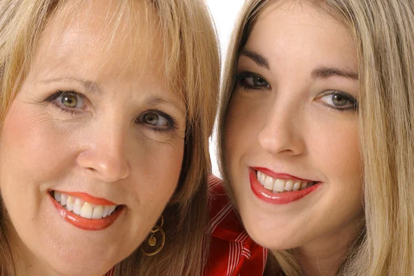 stock image Mother daughter closeup