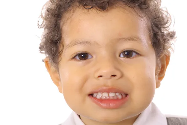 stock image Two year old smiling