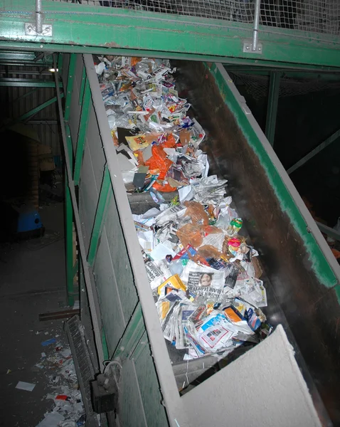 Instalação de reciclagem 1 — Fotografia de Stock