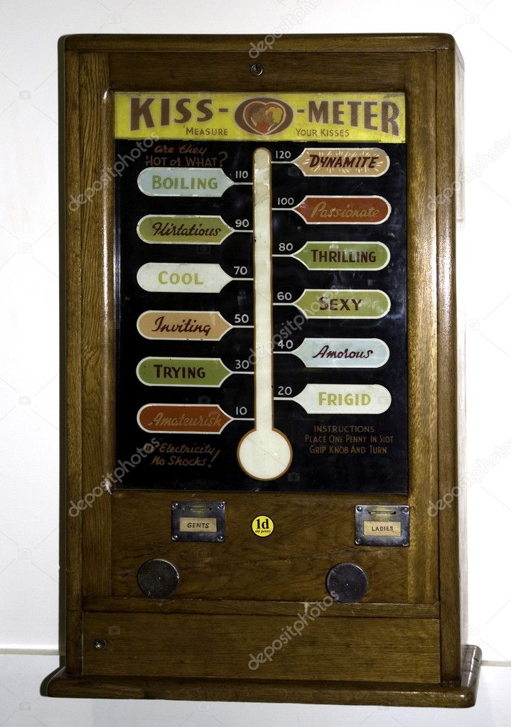 Kiss-o-meter Machine