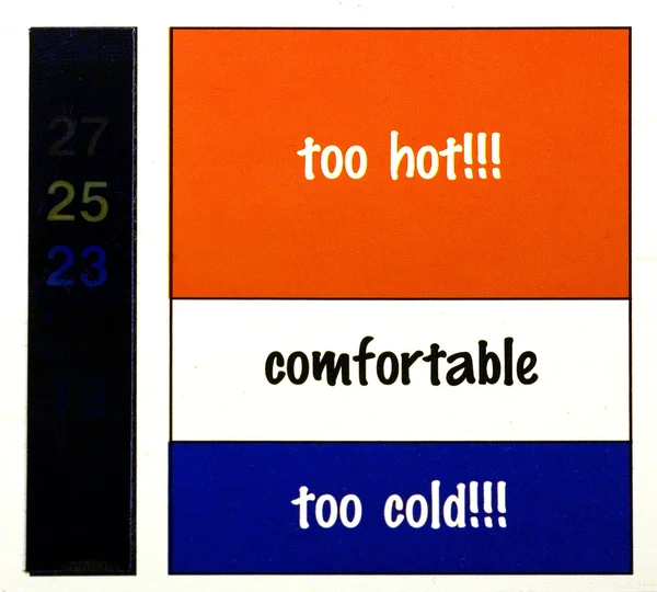 Jauge de température ambiante — Photo