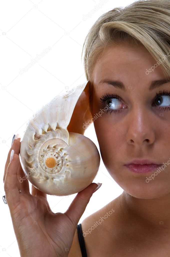 Girl with a Shell