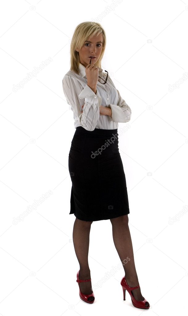 Business Woman with glasses