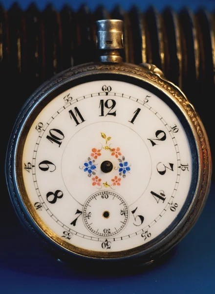 stock image The old dial pocket watch