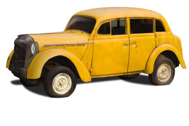 Sarı araba eski