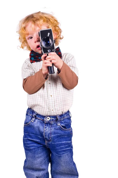The young operator — Stock Photo, Image