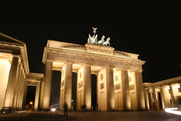 stock image Brandeburg Gate At Night