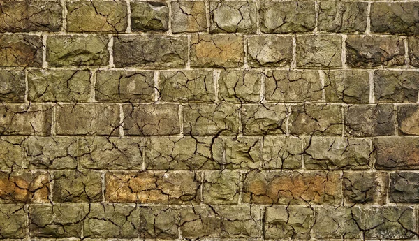 Pietra sporca grunge muro con crepe — Foto Stock