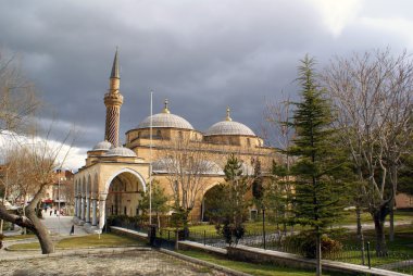 Clouds and mosque clipart