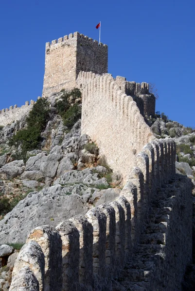 Väggarna i slottet — Stockfoto