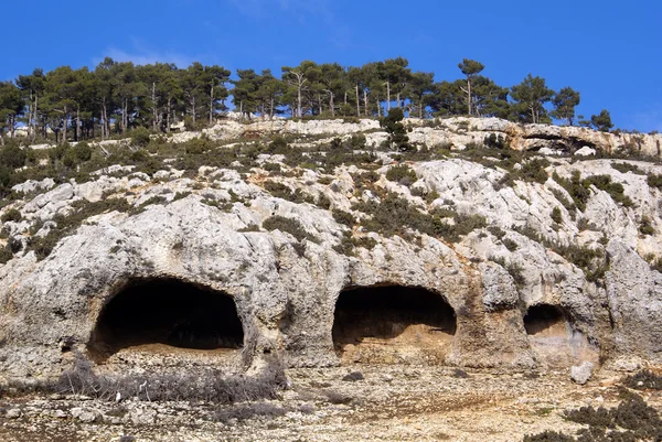 Пещеры — стоковое фото