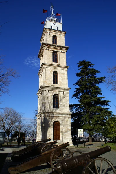 Clock tower in Bursa — Stock Photo, Image