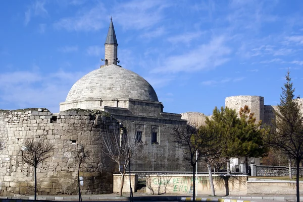 Мечеть і замок — стокове фото