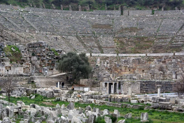 Divadlo v Efesu — Stock fotografie
