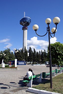 High tower in Tuapse clipart