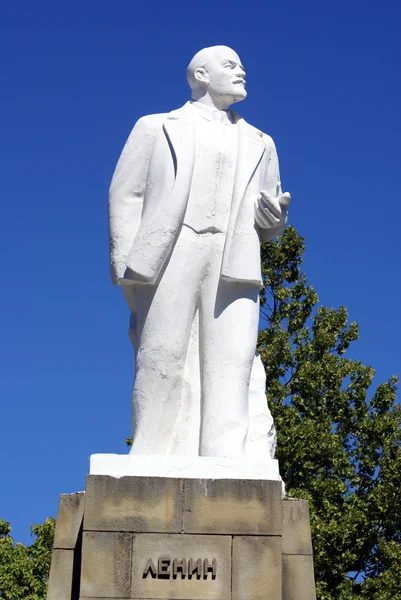 Biały Lenina w tuapse — Zdjęcie stockowe