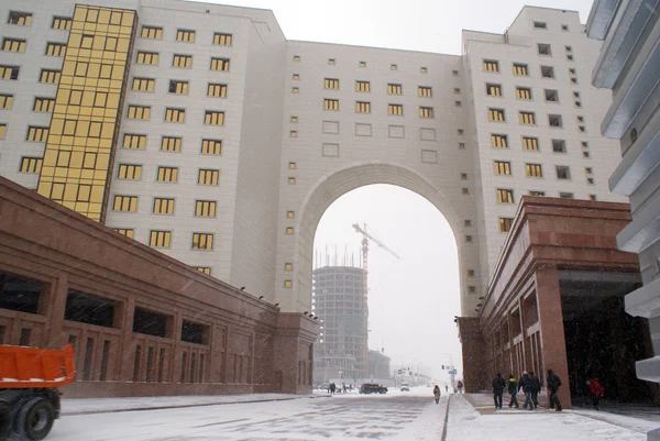 Winter in Astana — Stock Photo, Image
