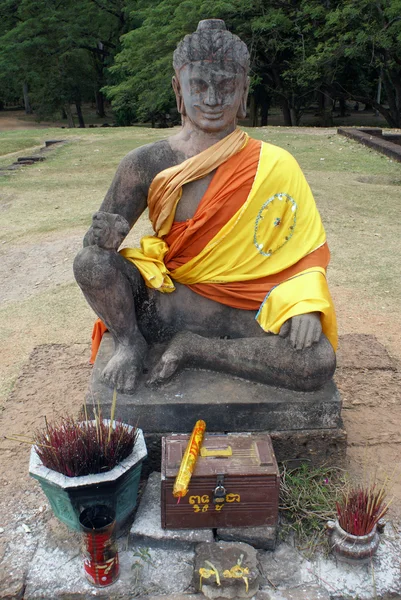 Buddha a svatyně — Stock fotografie