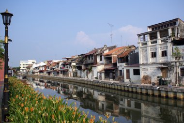 River in Melaka clipart