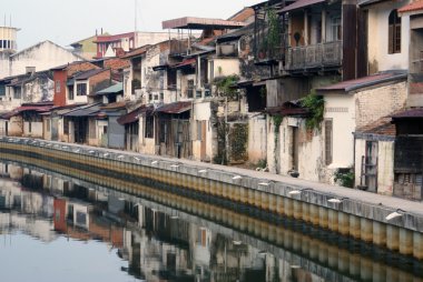 River in Melaka clipart