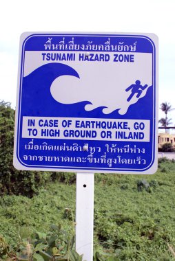 tsunamy tehlike bölgesi, Güney Tayland