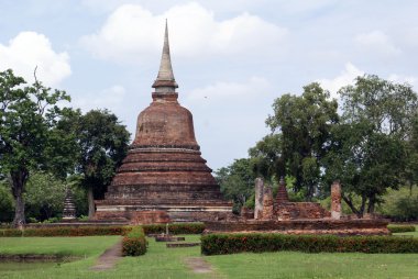 stupa ve kalıntılar