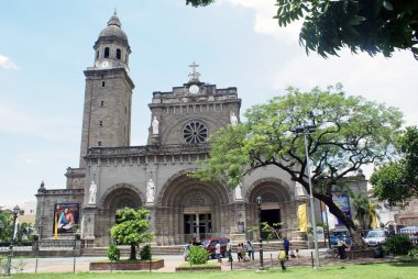 Cathedral in Manila clipart