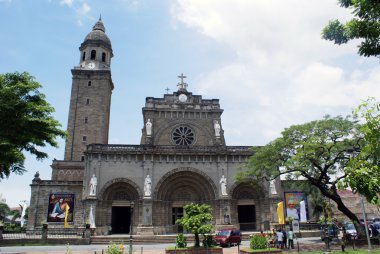 Cathedral in Intramuros clipart
