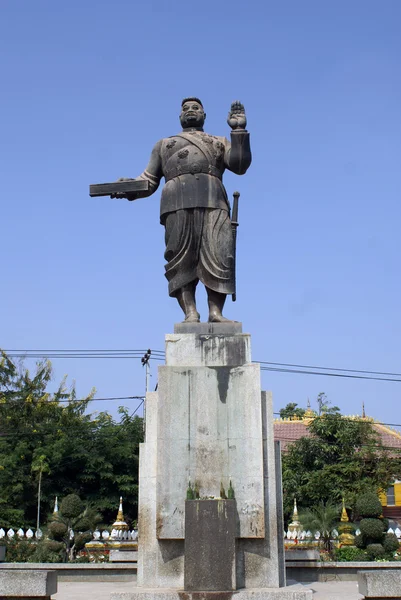 Statue Sisavang — Stock Photo, Image
