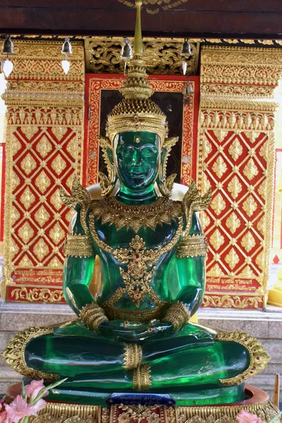 Green Buddha — Stock Photo, Image
